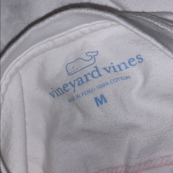 White long sleeve vineyard vines shirt - Picture 3 of 3